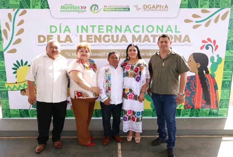 LEONA VICARIO CELEBRA EL DÍA INTERNACIONAL DE LA LENGUA MATERNA Y REFUERZA SU IDENTIDAD MAYA